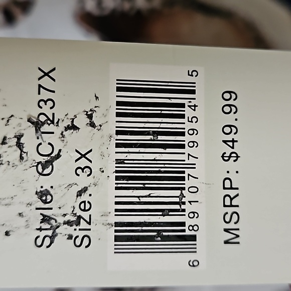 Emme Jordan Womens Plus Royal Blue Leopard Chic Shoes Tie Front Short Sleeve Top - Picture 7 of 12